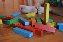 bloques material montessori